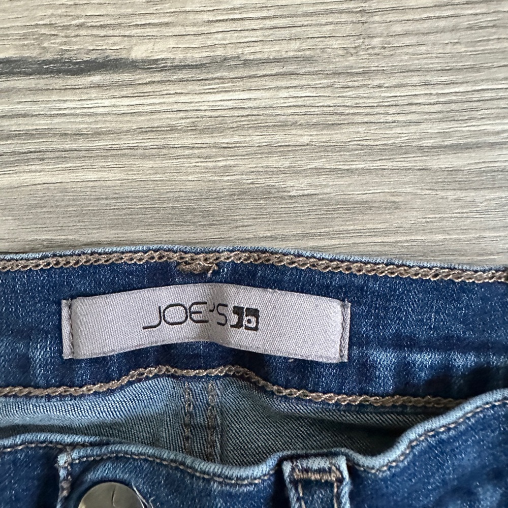Joe's Jeans High Rise Flare Dark Blue Denim 28 x 29 - Picture 3 of 11